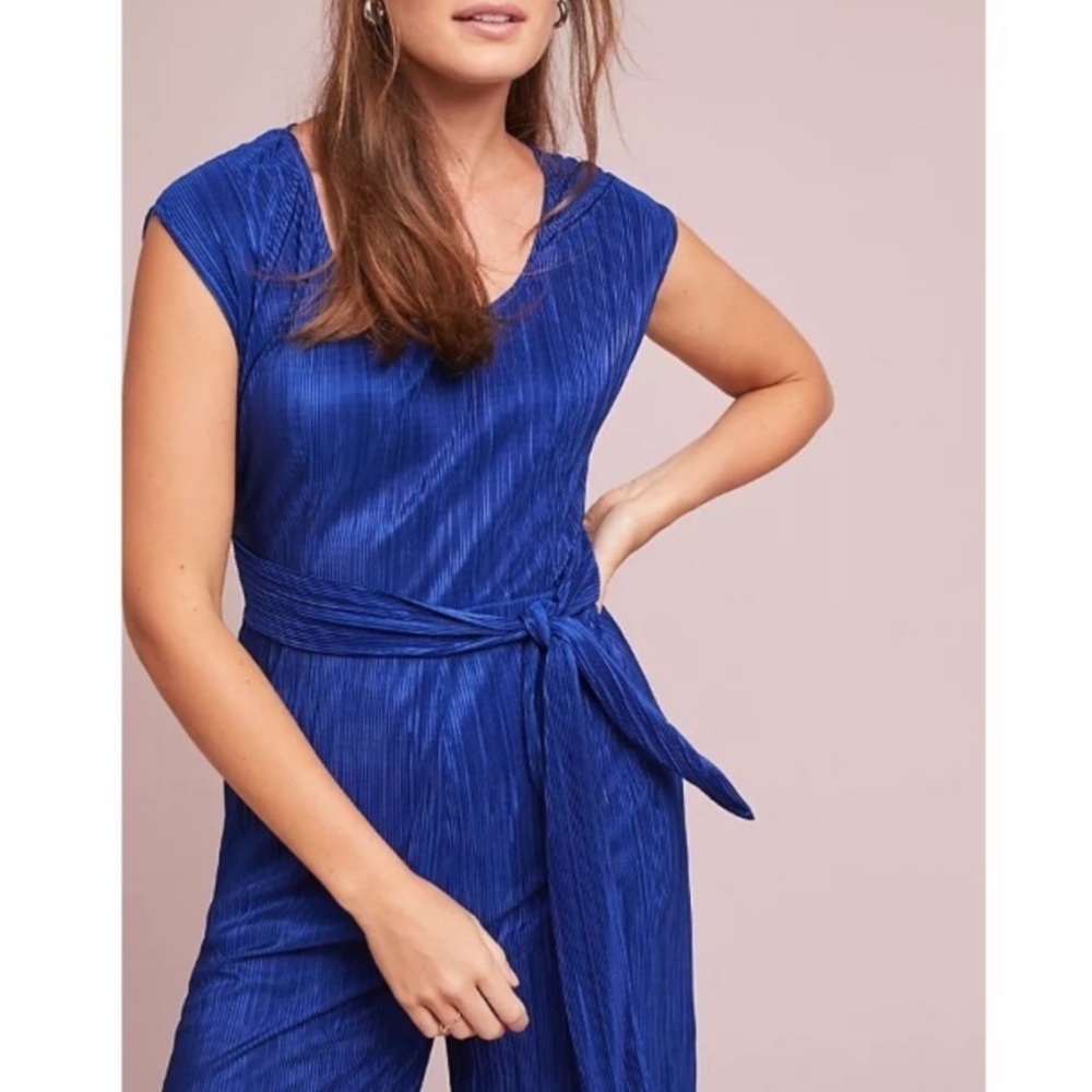 Maeve by Anthropologie Sienna Floral Jumpsuit in Green Multi